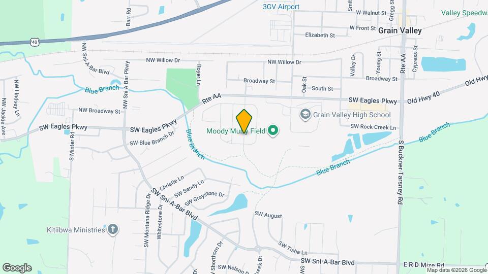 209 SW Cross Creek Dr Mapa y Detalles de la Ubicación