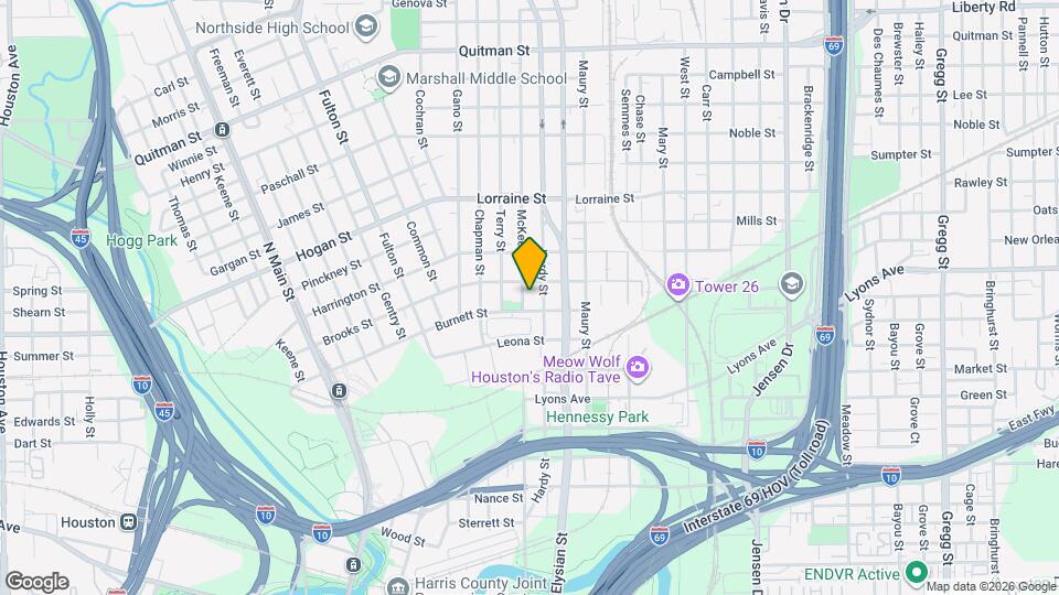 1508 McKee St Map and Location Details