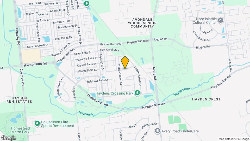 5407 Talladega Dr Map and Location Details