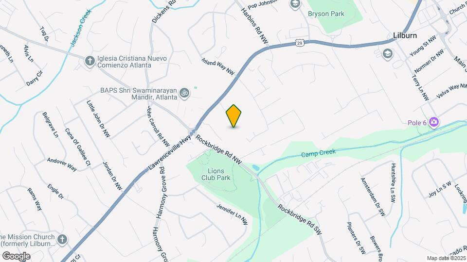 338 Bradley Woods Ct NW Map and Location Details