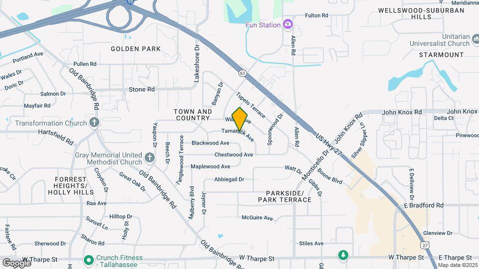 899 Tamarack Ave Map and Location Details