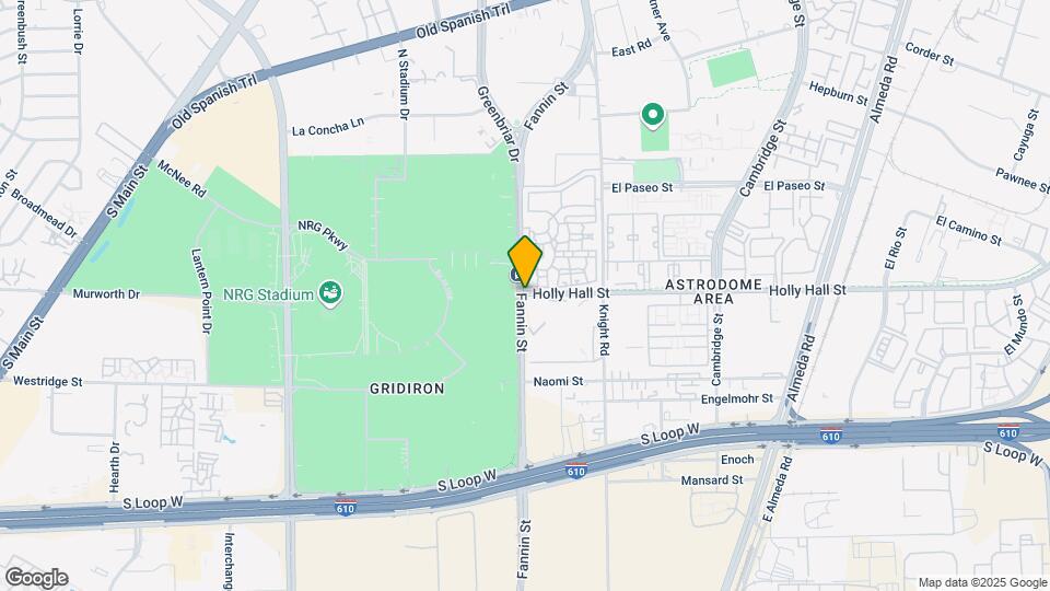 8309 Fannin St Map and Location Details