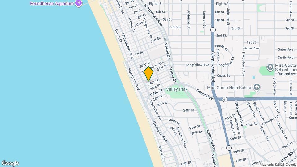 227 29th St Map and Location Details