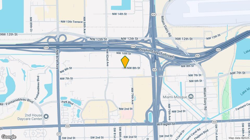8050 NW 8th St Map and Location Details