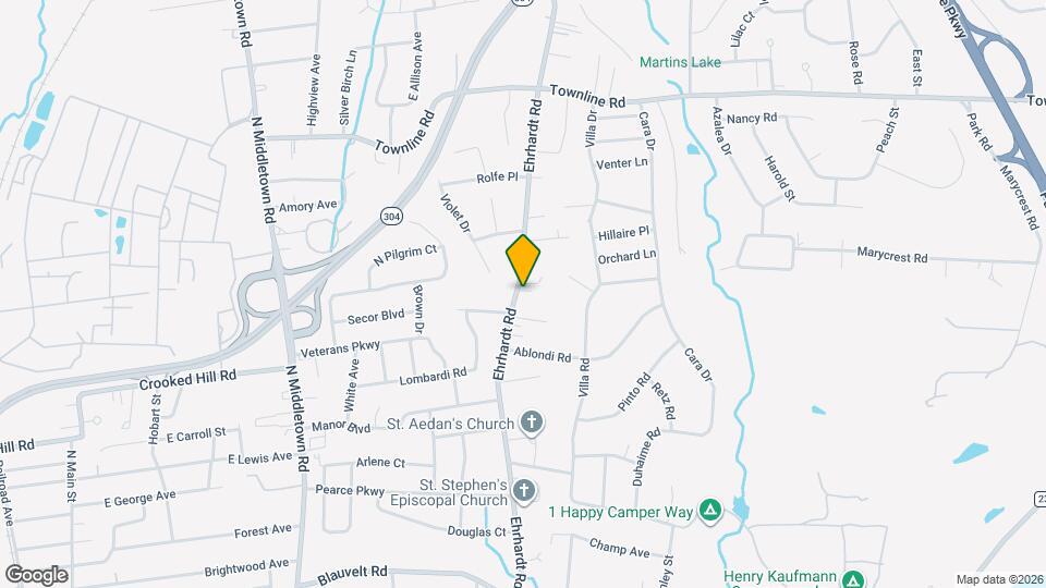 264 Ehrhardt Rd Mapa y Detalles de la Ubicación