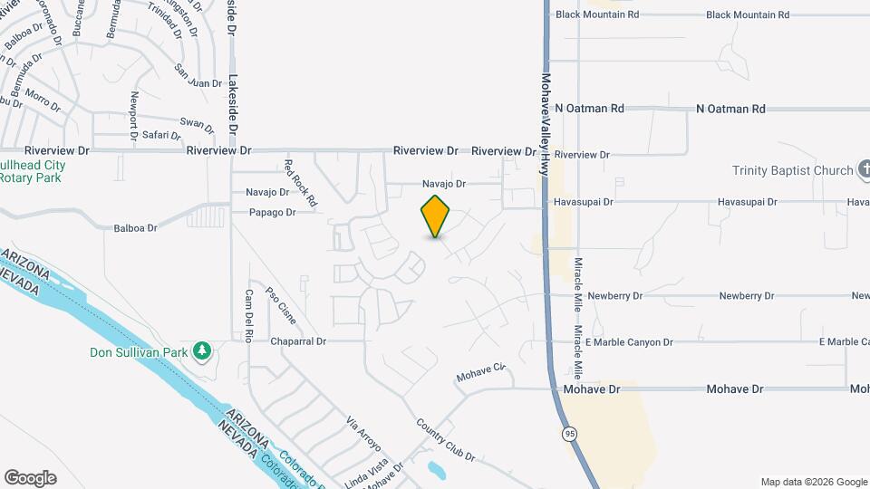 1288 Pima Way Map and Location Details