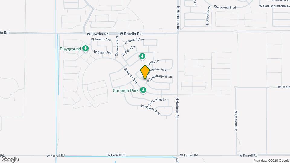 37128 W Mondragone Ln Map and Location Details