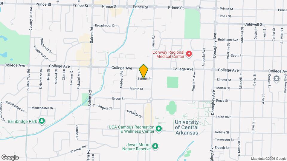 2513 Simms St Map and Location Details