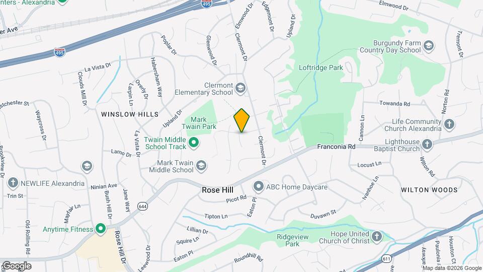 4509 Kerrybrooke Dr Map and Location Details