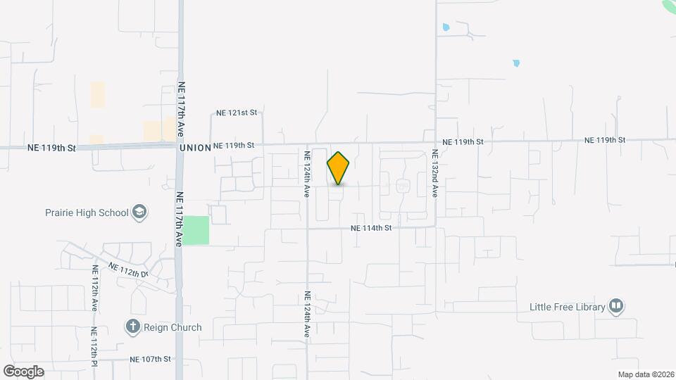 12609 NE 116th Way Map and Location Details