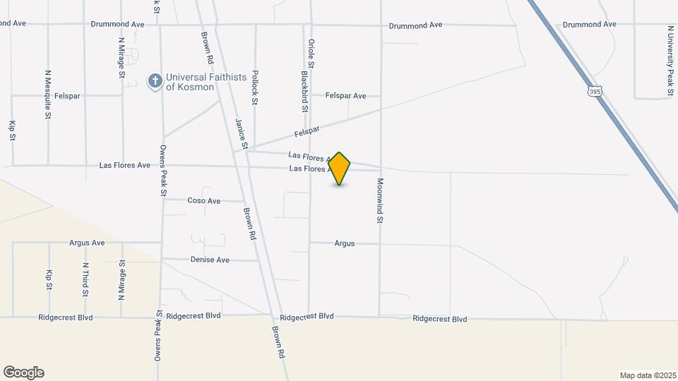 6009 Las Flores Ave Map and Location Details