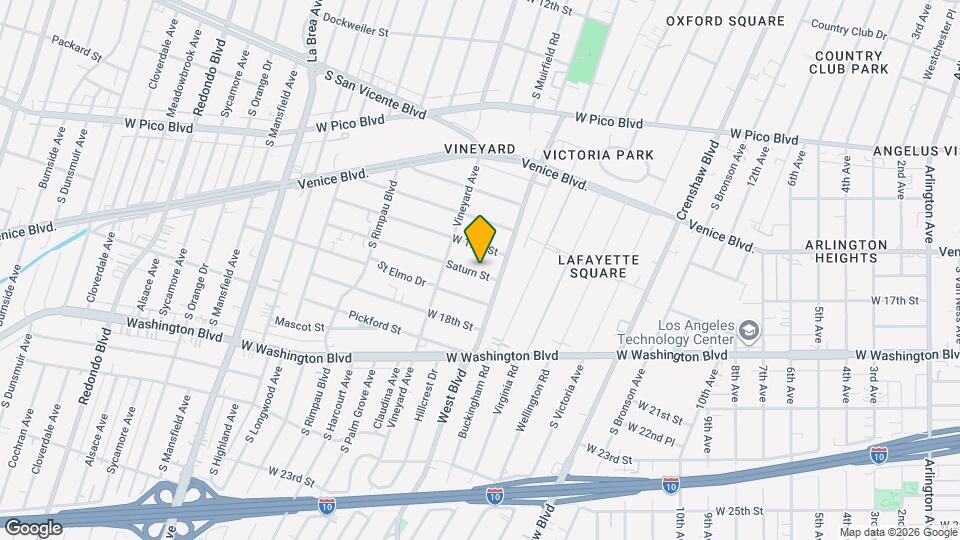 4523 Saturn St, Unit 4523 Saturn Street Map and Location Details