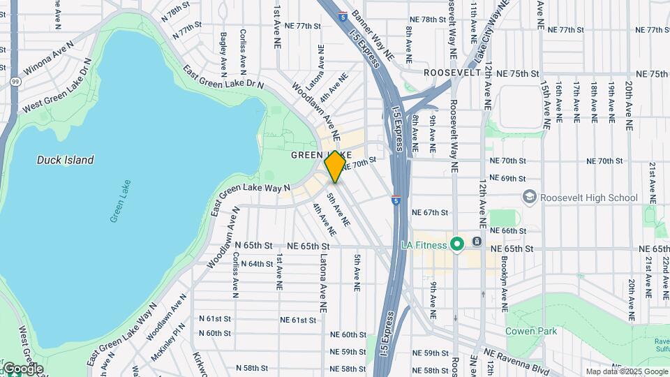 421 NE Ravenna Blvd Mapa y Detalles de la Ubicación