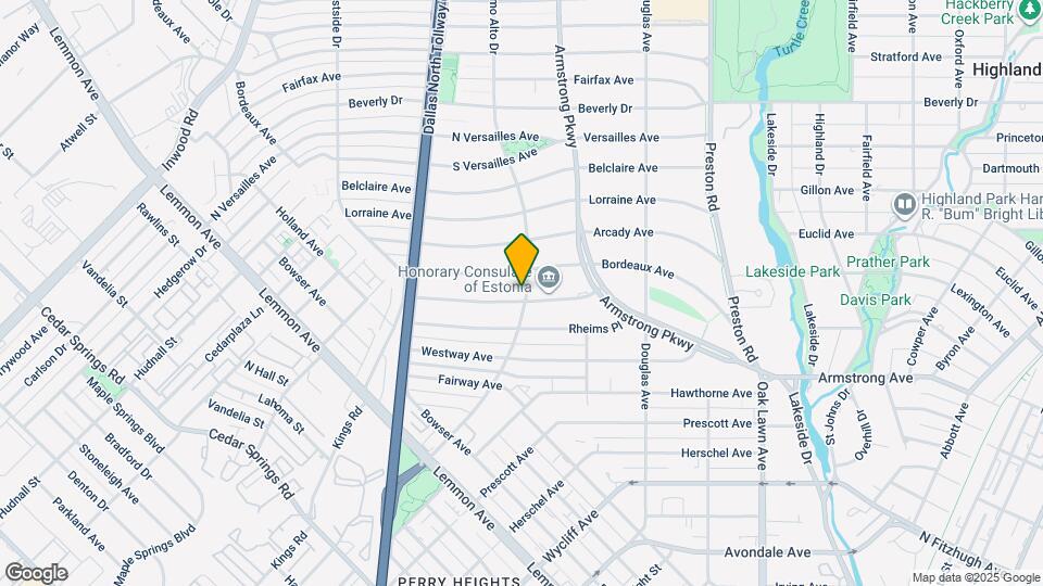 4500 Belfort Pl Map and Location Details