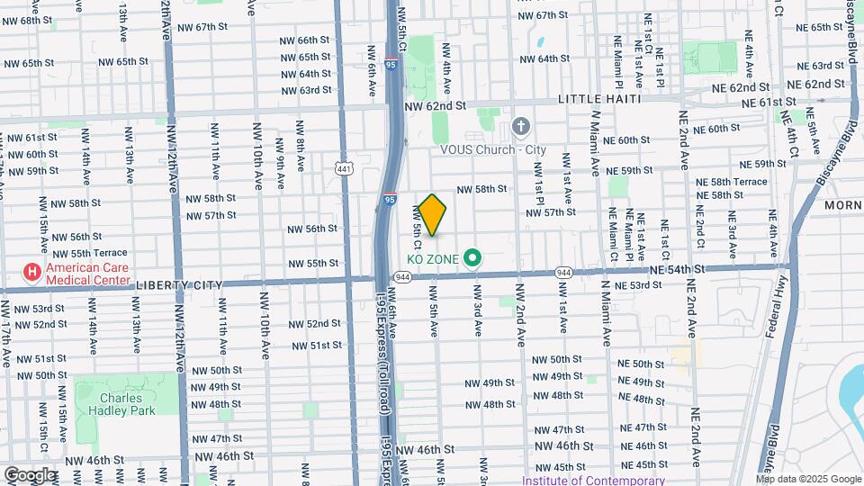 5530 NW 5th Ave Map and Location Details
