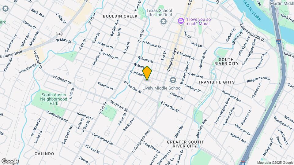 300 Crockett St, Unit 301 Map and Location Details