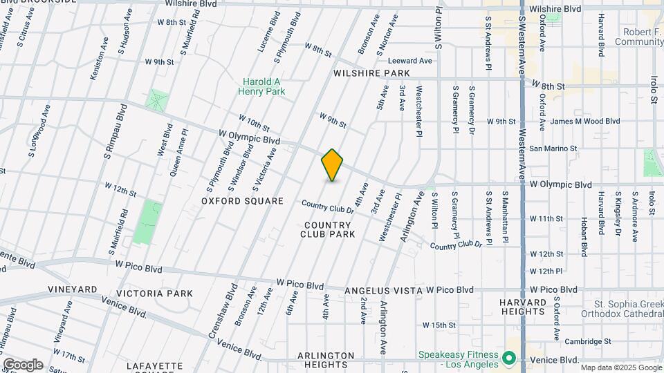 1046 S Norton Ave Mapa y Detalles de la Ubicación