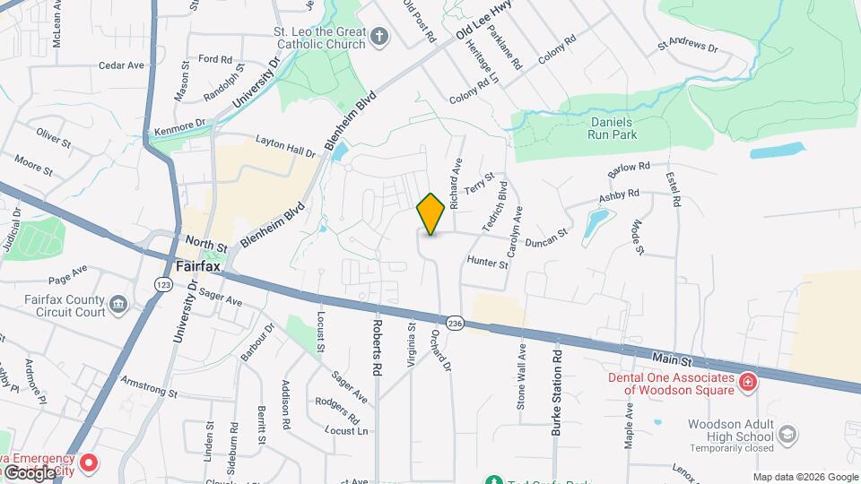 3903 Fairview Dr Map and Location Details