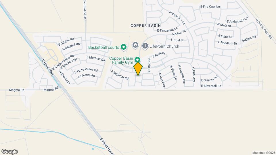 28087 N Limestone Ln Map and Location Details
