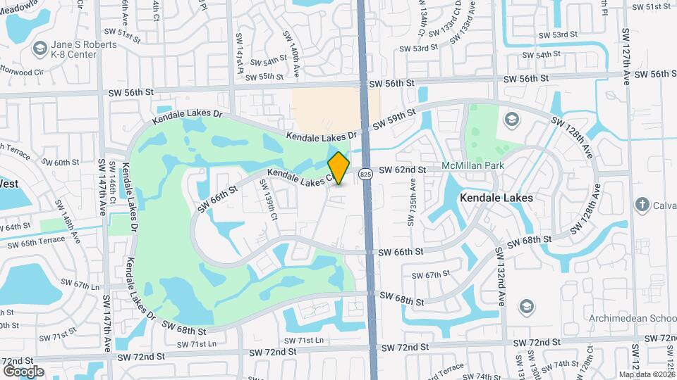 6231 SW 138th Ct Mapa y Detalles de la Ubicación