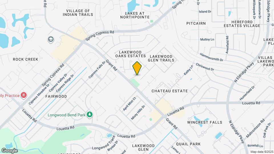 13135 Rosewood Glen Dr Map and Location Details