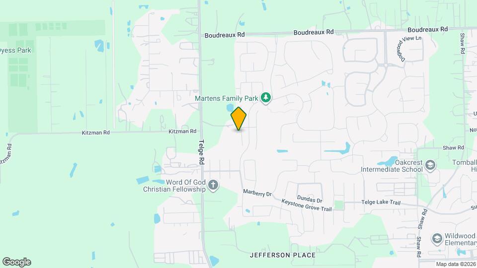 18435 Weeping Spring Dr Map and Location Details