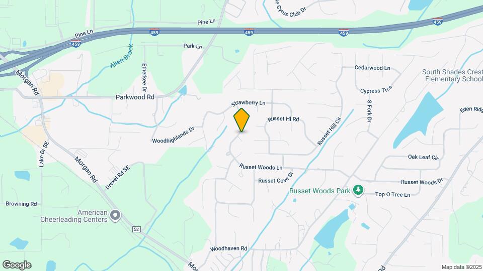 1843 Russet Woods Ln Map and Location Details