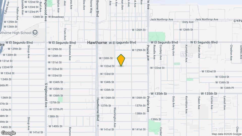 4218 W 132nd St, Unit C Map and Location Details