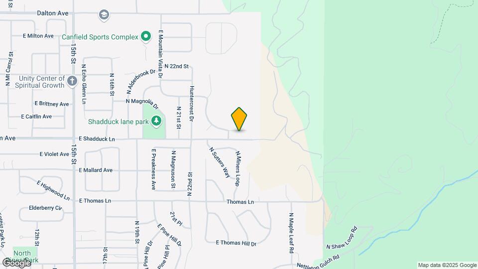 2542 E Mountain Vista Dr Map and Location Details