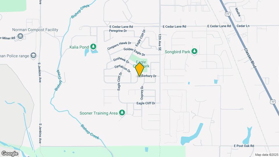 4109 Goshawk Dr Map and Location Details