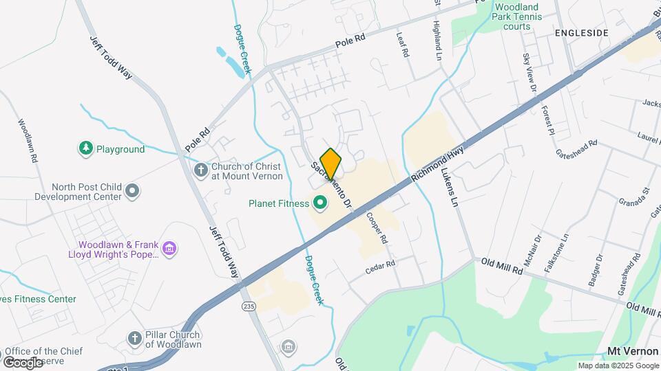 8703 Village Green Ct Map and Location Details