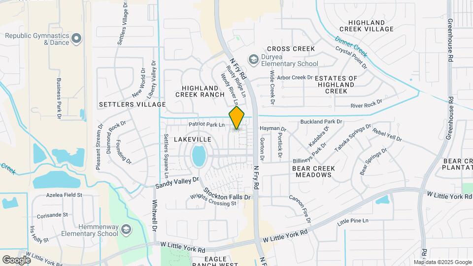 6346 Hall Pond Ct Mapa y Detalles de la Ubicación