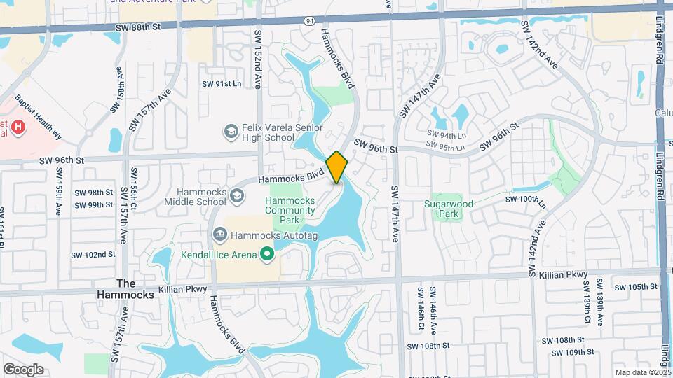 9717 Hammocks Blvd Mapa y Detalles de la Ubicación