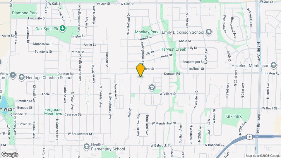 555 Meriwether Ave Map and Location Details