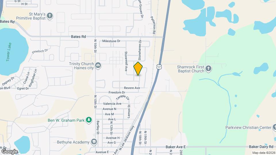 1129 Democracy Dr Map and Location Details