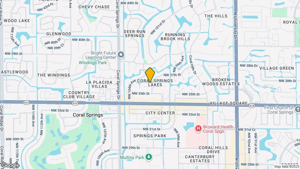 10203 NW 36th St Map and Location Details