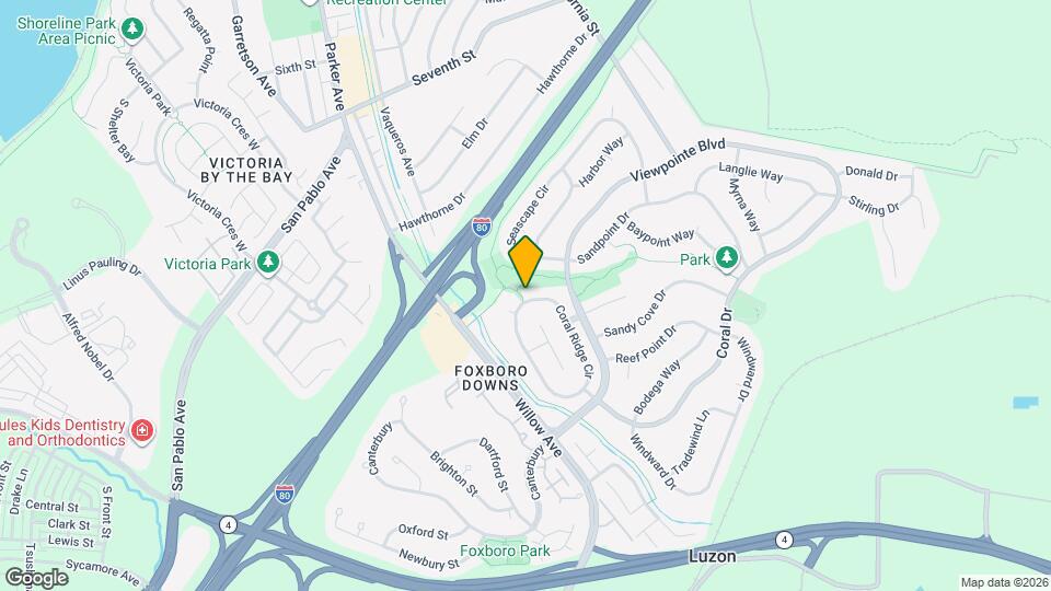 882 Coral Ridge Cir Map and Location Details