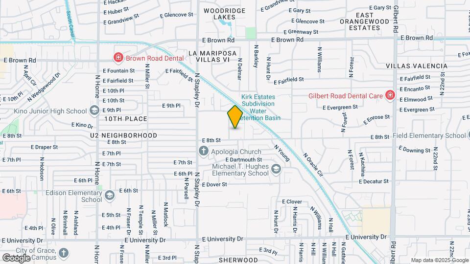 1335 E Ellis Cir Map and Location Details