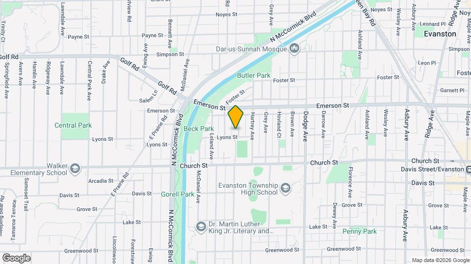 1808 Laurel Ave Map and Location Details