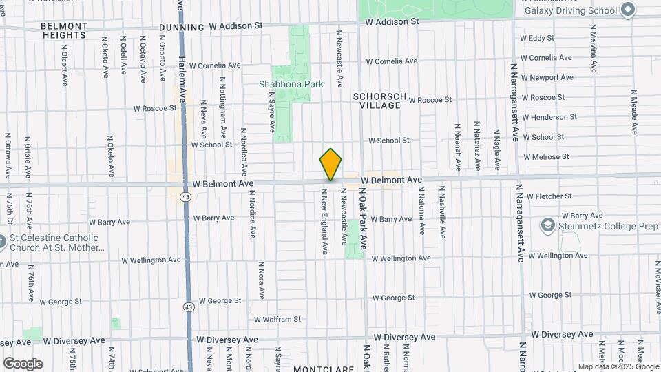 6853 W Belmont Ave, Unit 2 Map and Location Details