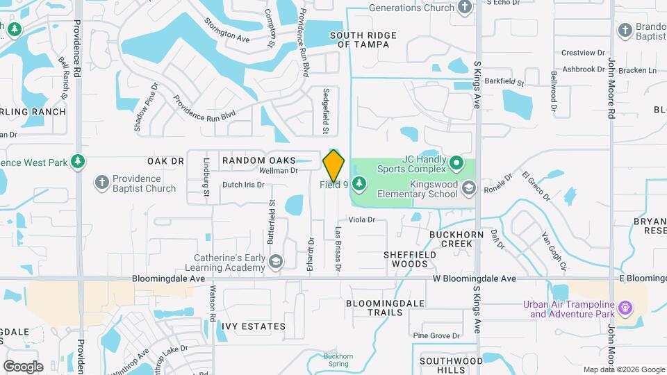 3206 Las Brisas Dr Mapa y Detalles de la Ubicación