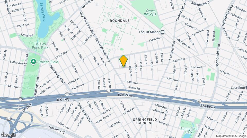 167-20 140th Ave Map and Location Details