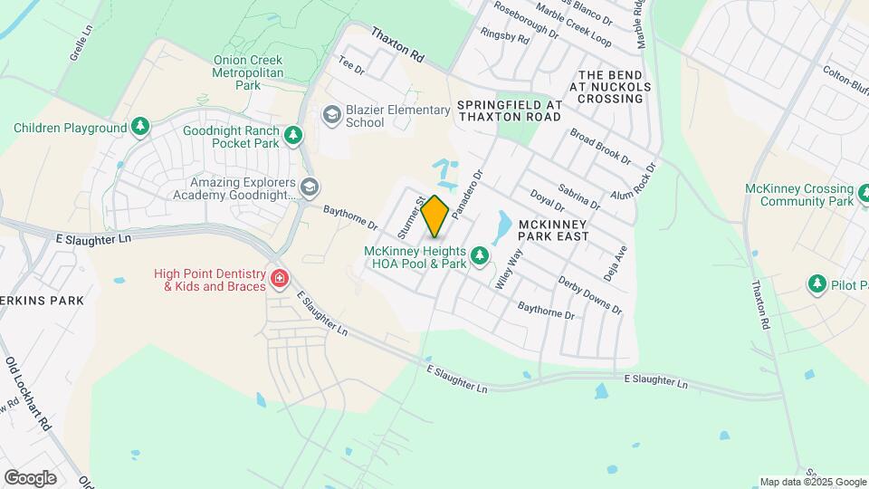 8716 Panadero Dr Map and Location Details