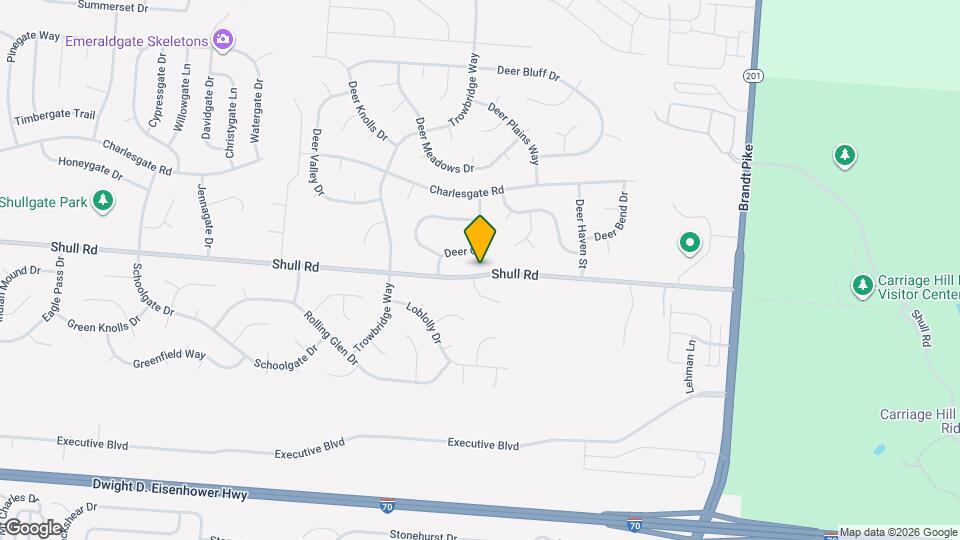 6873 Shull Rd Map and Location Details