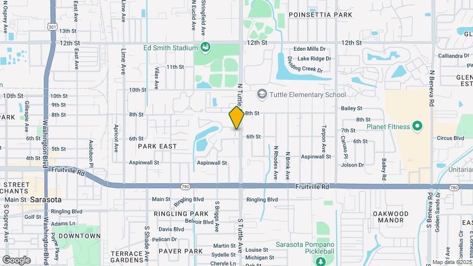 2744 Hidden Lake Blvd Map and Location Details