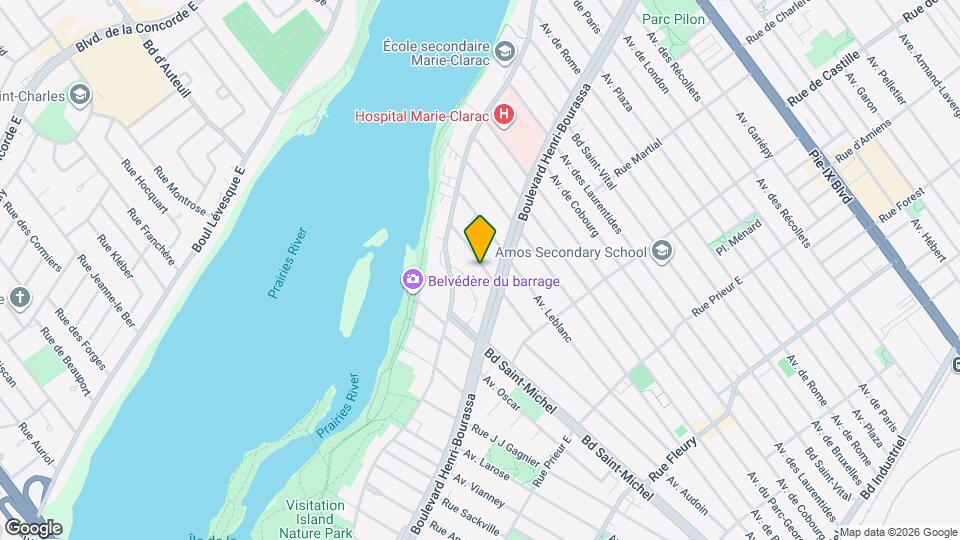 11020 Audoin Av Map and Location Details