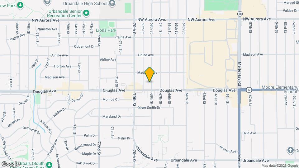 3808 68th St Mapa y Detalles de la Ubicación