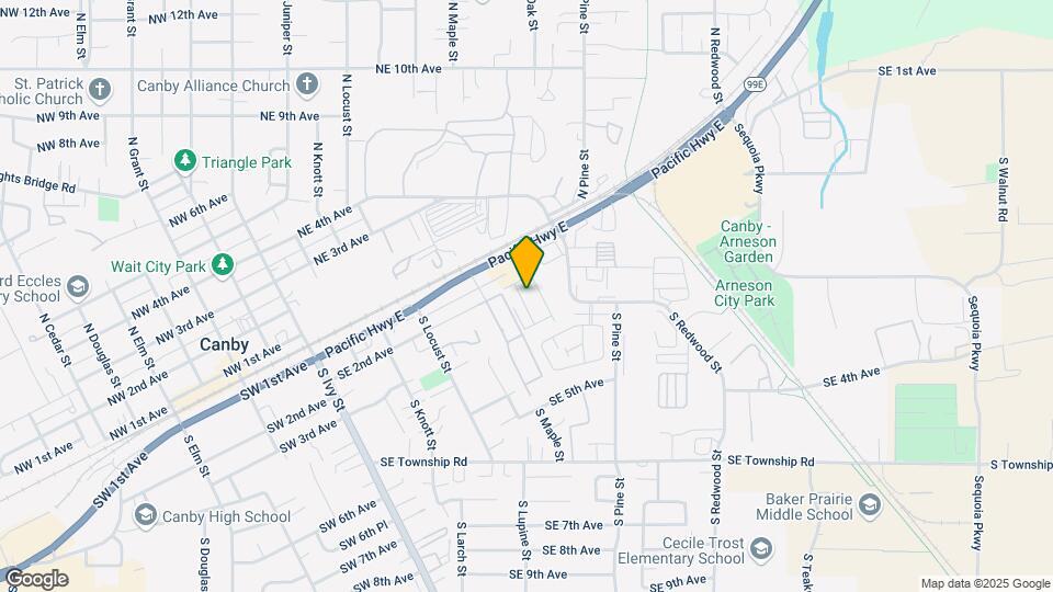Canby Manor Mobile Court Map and Location Details