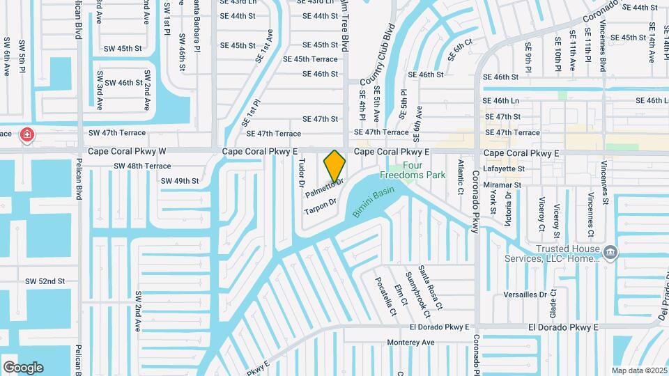 334 Palmetto Dr Map and Location Details