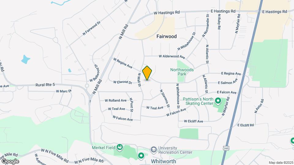 606 W Elwood Ct Map and Location Details